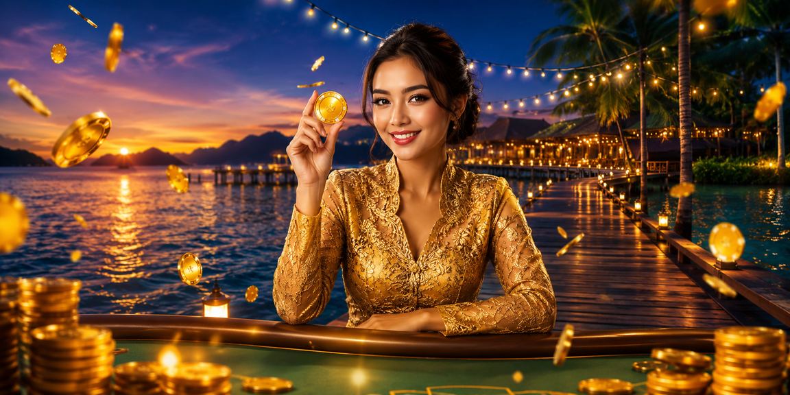 Pemain baccarat berbaju kebaya menikmati promosi eksklusif di Langkawi Malaysia
