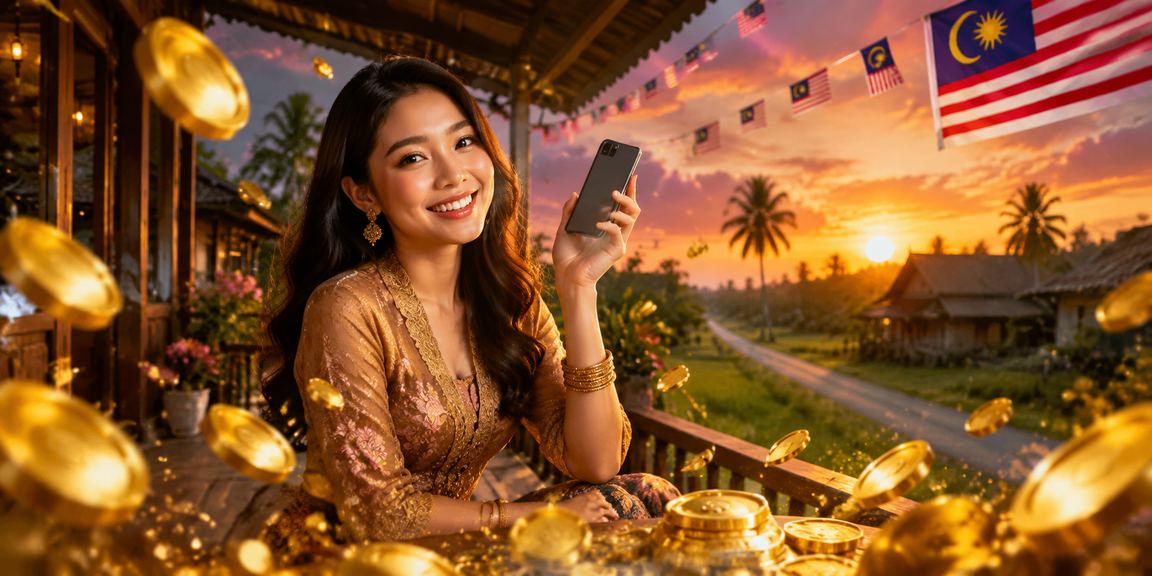 Tampilan platform 10800 pada telefon pintar dengan antaramuka yang bersih