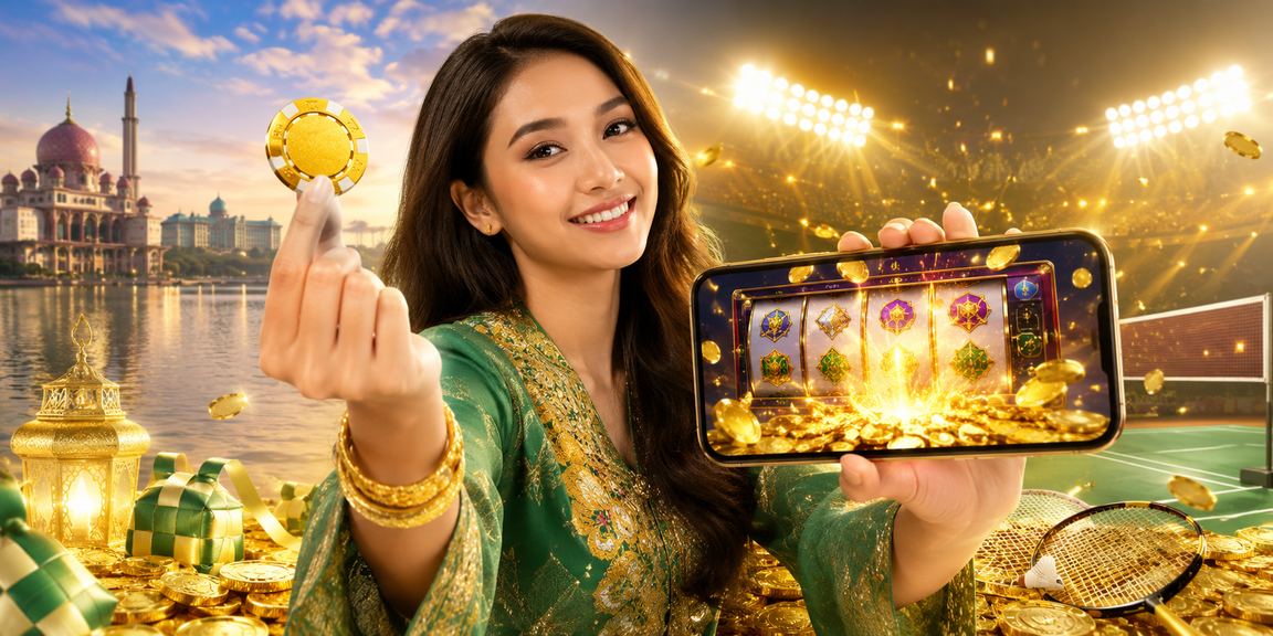Pemain slot di Putrajaya menikmati permainan digital sempena Hari Raya dengan bonus istimewa